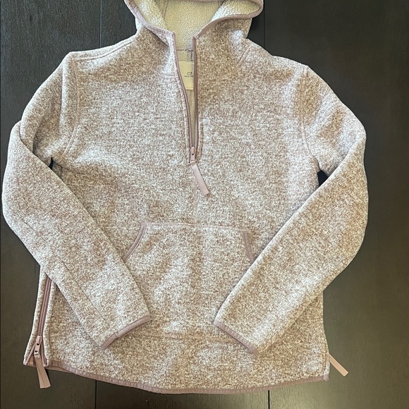 Thread & Supply Pink Hooded Sweatshirt - Picture 1 of 2